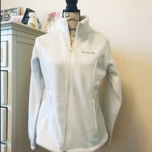 Womans Columbia Fleece Jacket Zip-Up